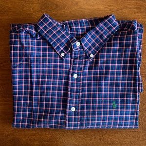 NWOT Ralph Lauren Classic Fit long sleeve button down shirt, size XL